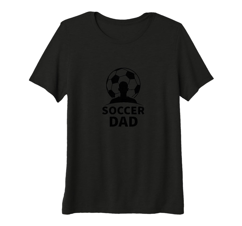 Soccer Dad Silhouette Proud T-Shirt - Casual Everyday Wear Men Women - T-Shirt, Sweatshirt, Hoodie