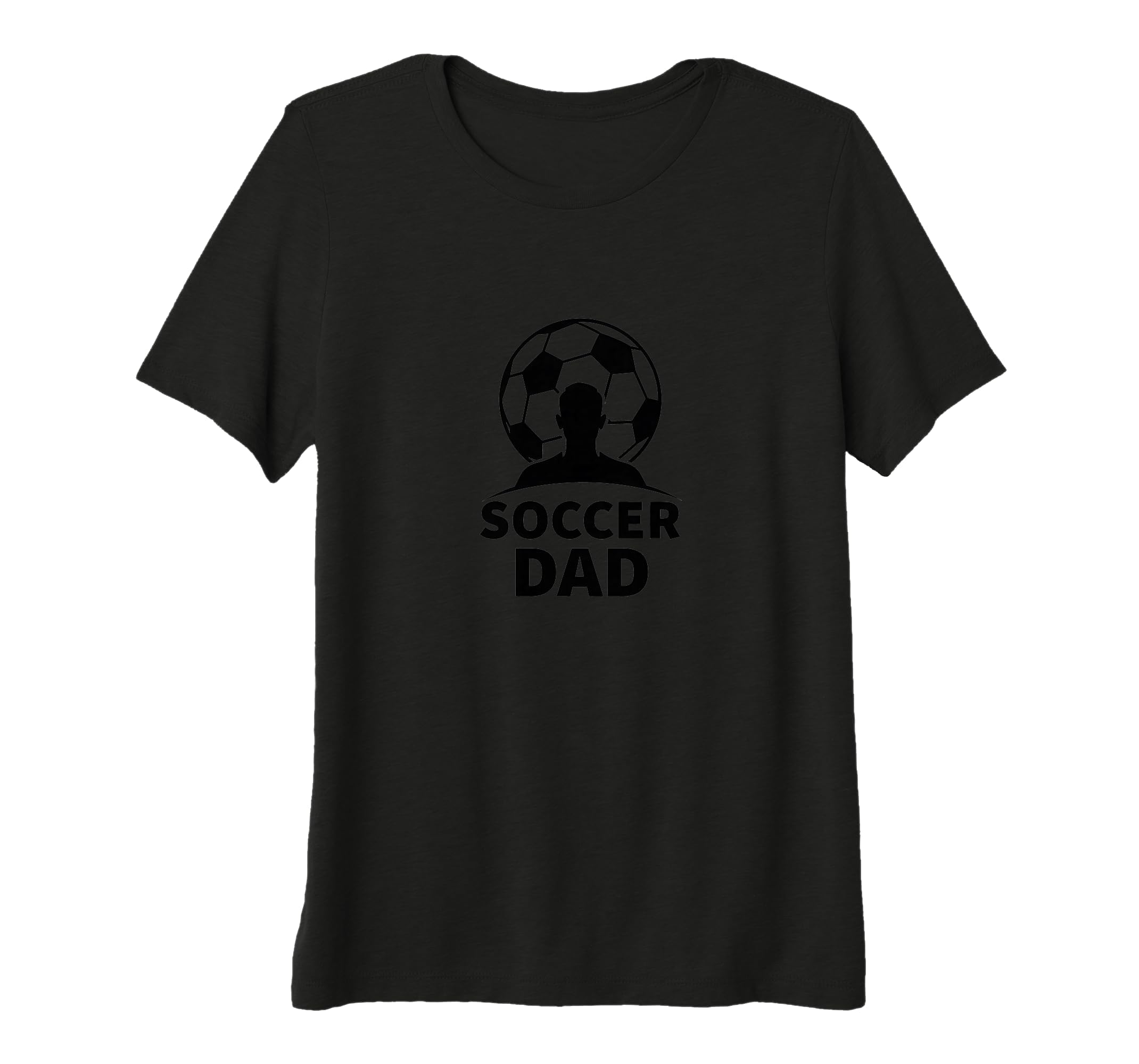 Soccer Dad Silhouette Proud T-Shirt - Casual Everyday Wear Men Women - T-Shirt, Sweatshirt, Hoodie