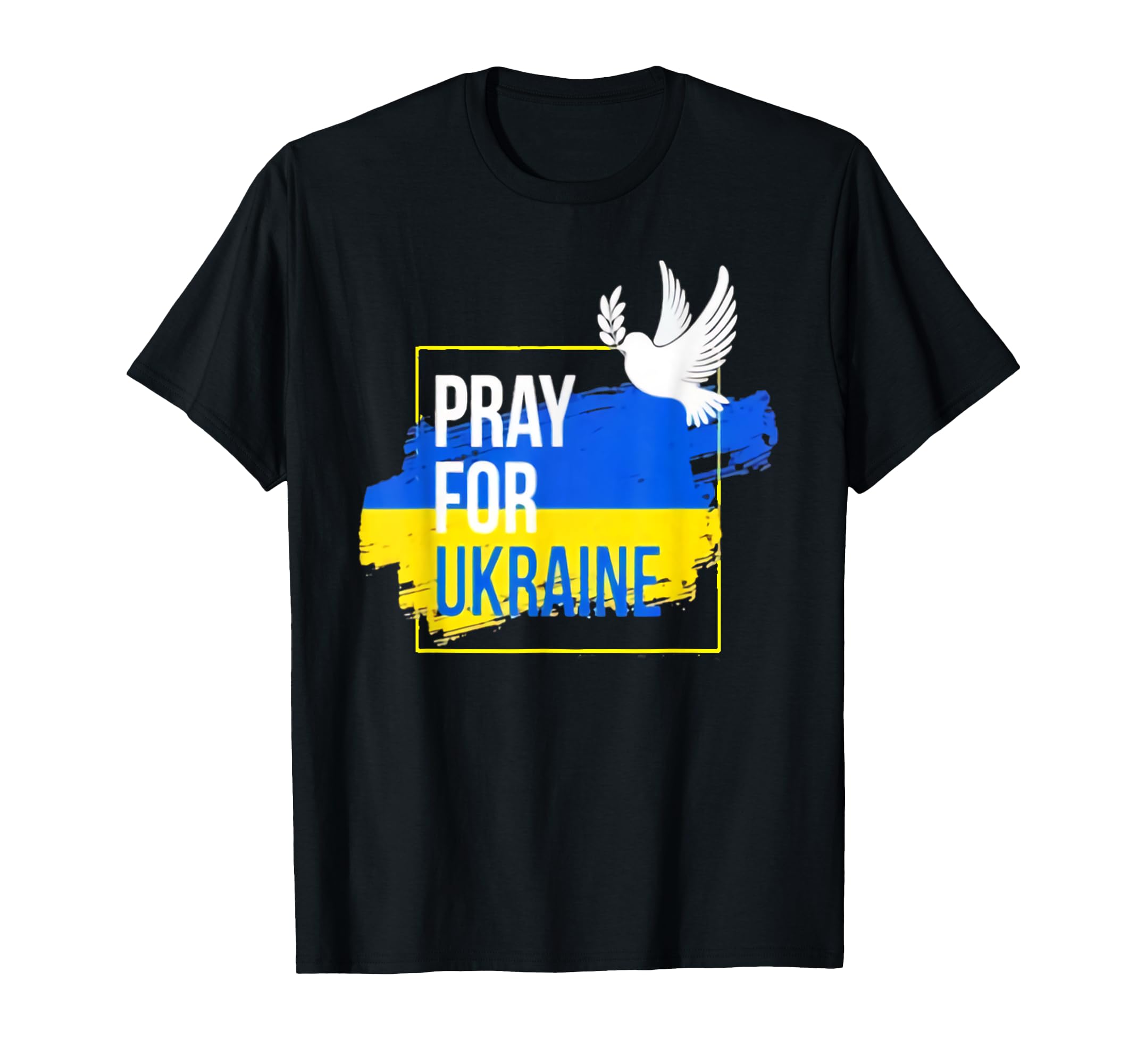 Pray Ukraine Peace Dove Stop War T-Shirt - Streetwear Style for Adults - T-Shirt, Sweatshirt, Hoodie