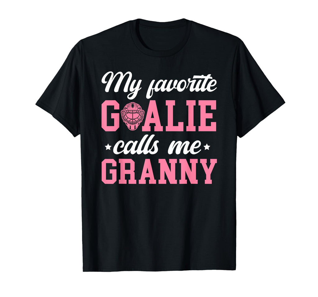 Proud Ice Hockey Goalie Granny T-Shirt - Minimalist Print for Adults - T-Shirt, Sweatshirt, Hoodie