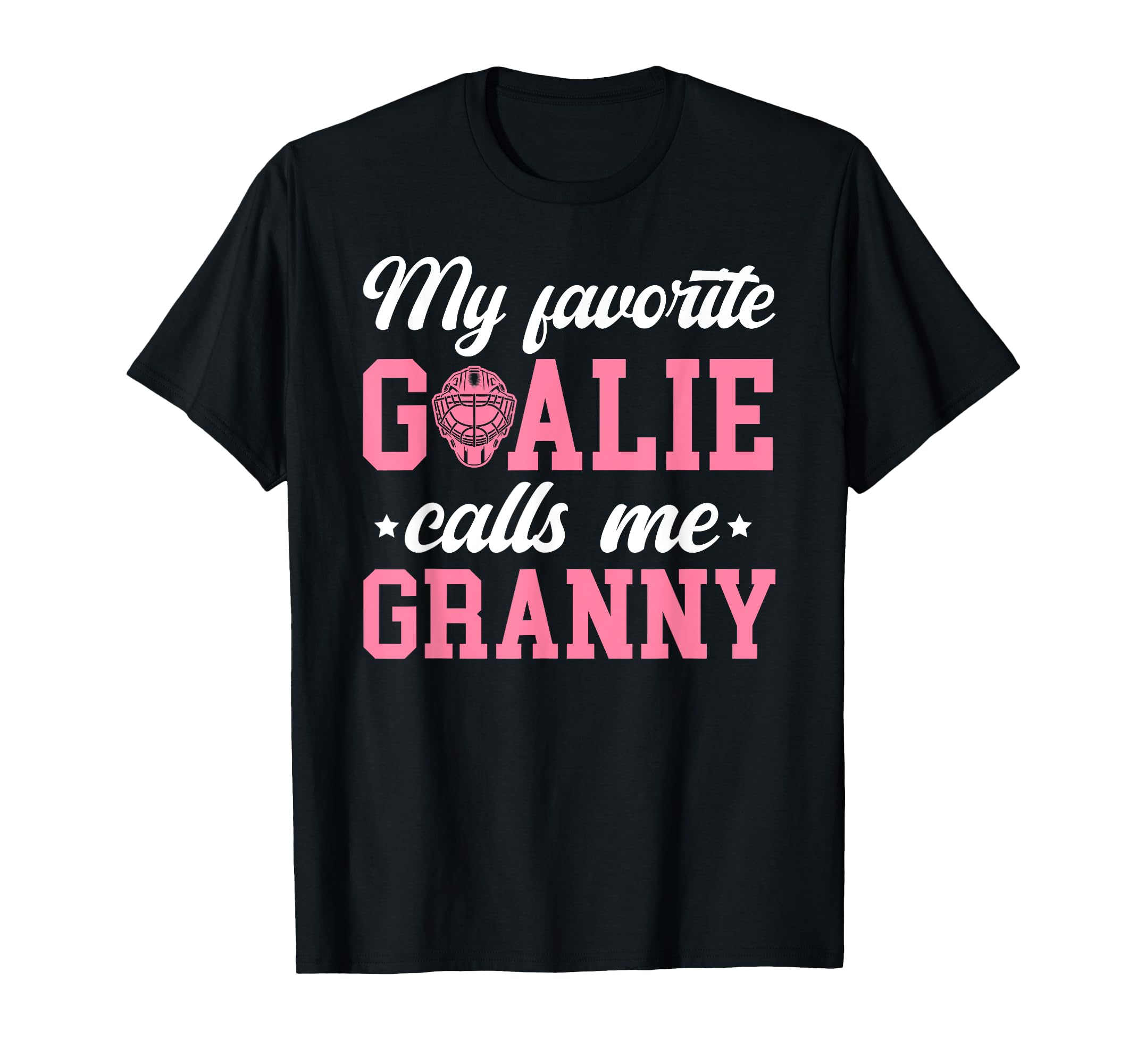 Proud Ice Hockey Goalie Granny T-Shirt - Minimalist Print for Adults - T-Shirt, Sweatshirt, Hoodie