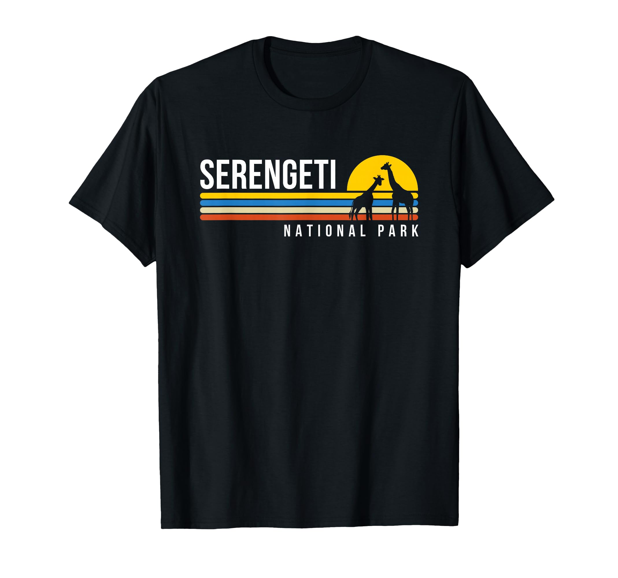 Serengeti National Park Souvenirs T-Shirt - Minimalist Print for Adults - T-Shirt, Sweatshirt, Hoodie