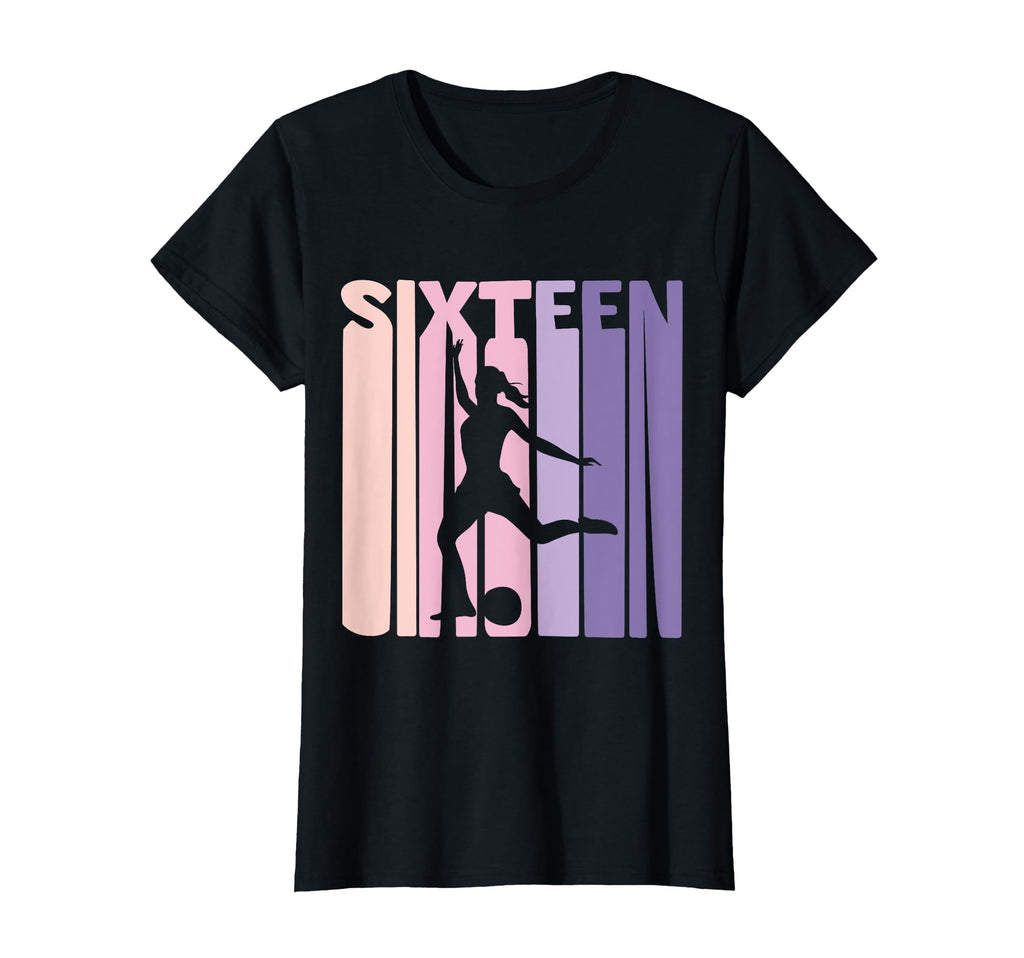 16 Years Soccer Gift 16Th Birthday T-Shirt - Aesthetic Graphic for Adults - T-Shirt, Sweatshirt, Hoodie