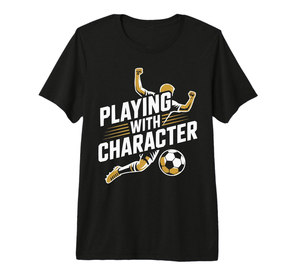 Christian Soccer Player Religious Bible T-Shirt - Custom Art Print Unisex - T-Shirt, Sweatshirt, Hoodie