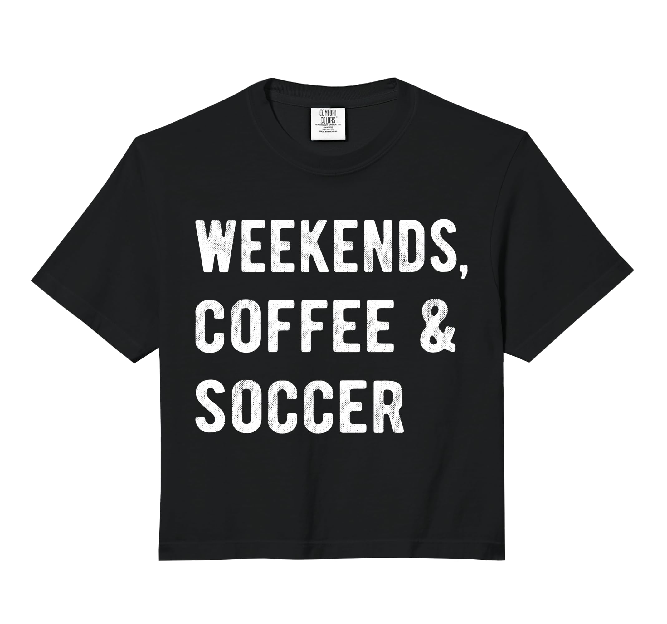 Weekends Coffee And Soccer Players Sweatshirt - Trendy Graphic Men Women - T-Shirt, Sweatshirt, Hoodie
