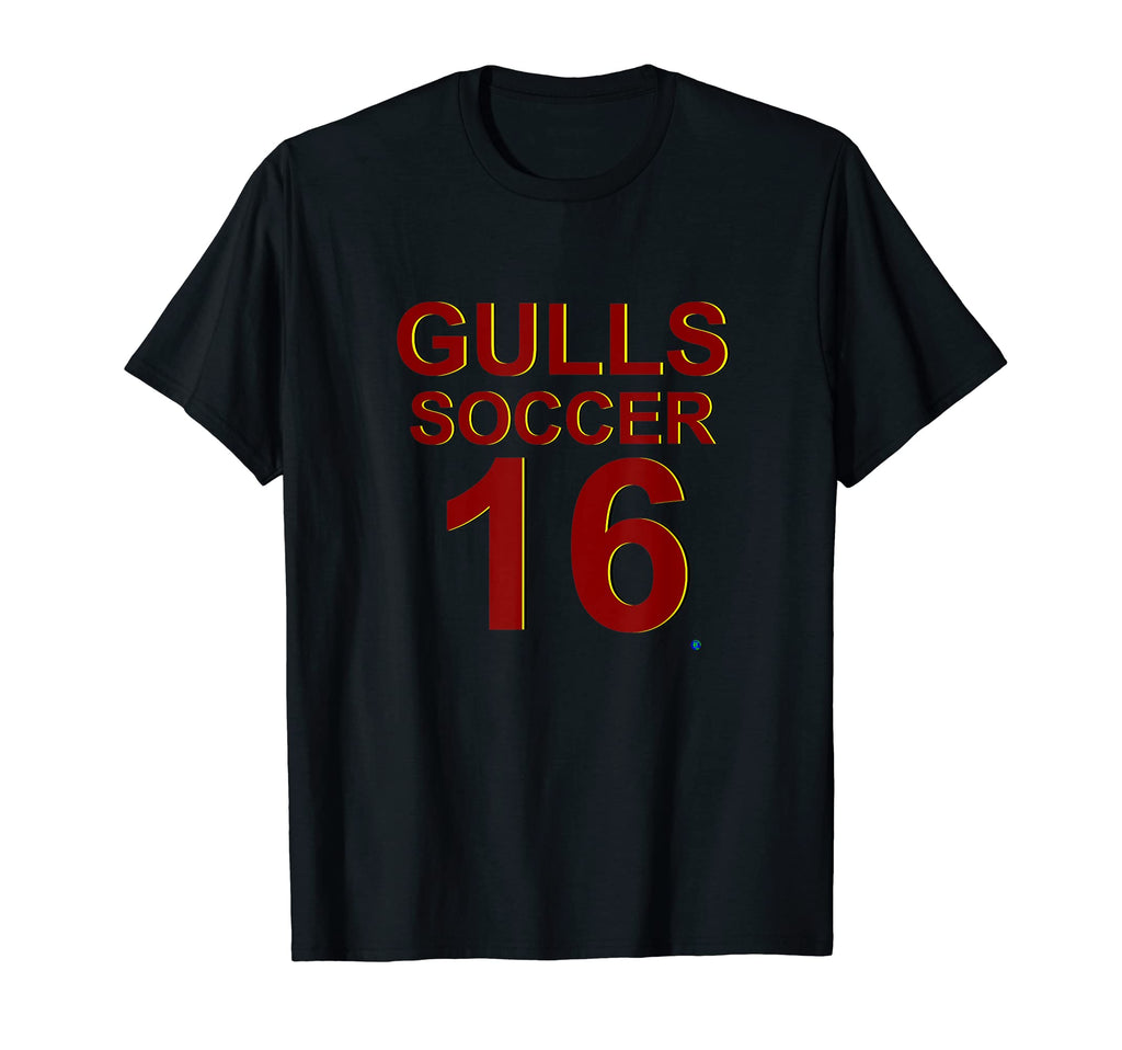 Gulls Soccer 16 T-Shirt - Trendy Graphic Unisex - T-Shirt, Sweatshirt, Hoodie