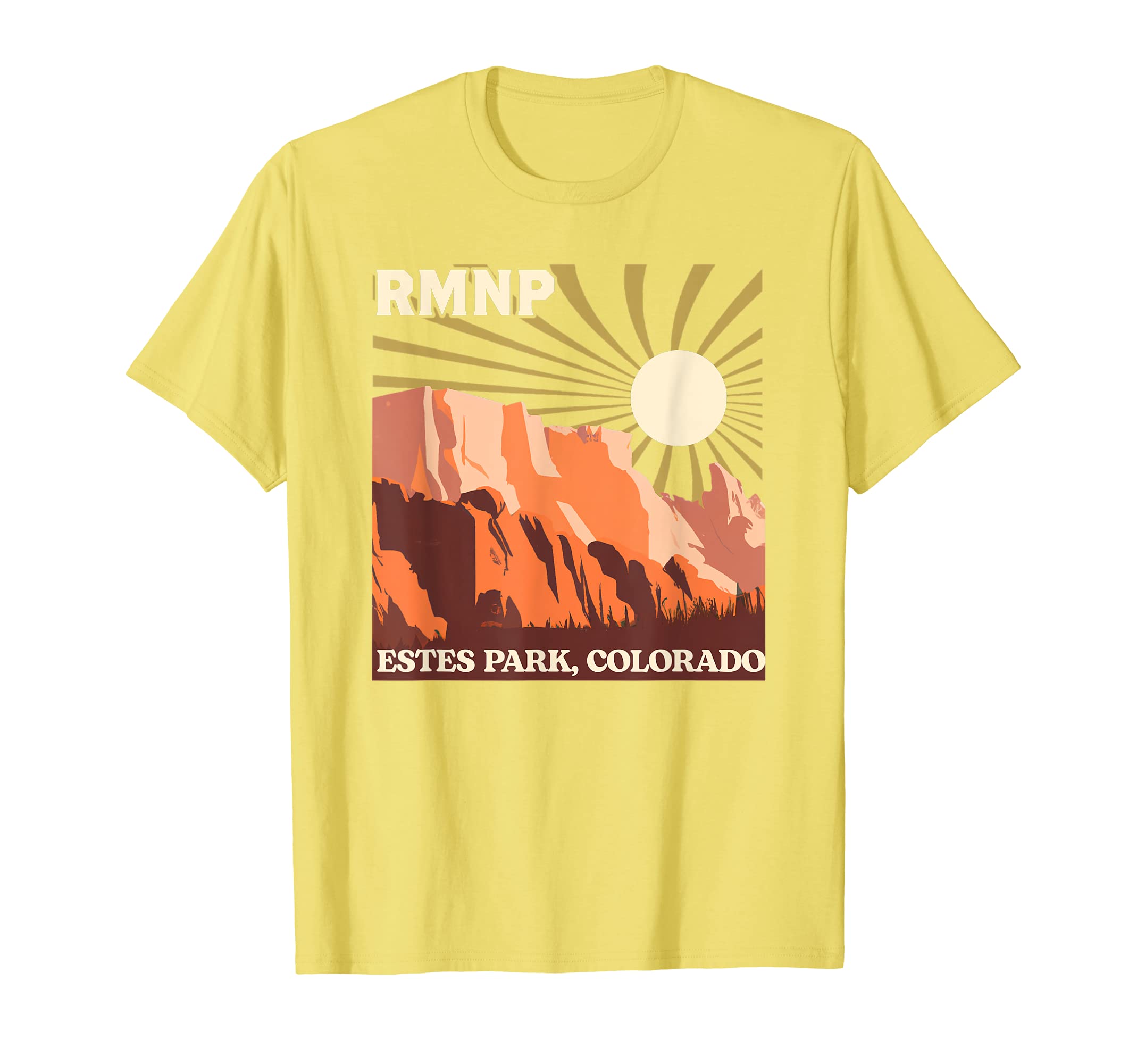 Rocky Mountain National Park Sun Estes T-Shirt - Trendy Graphic Men Women - T-Shirt, Sweatshirt, Hoodie