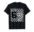 Checkered I Was 6 Then 7 Now Im 8 T-Shirt - Unique Graphic Men Women - T-Shirt, Sweatshirt, Hoodie