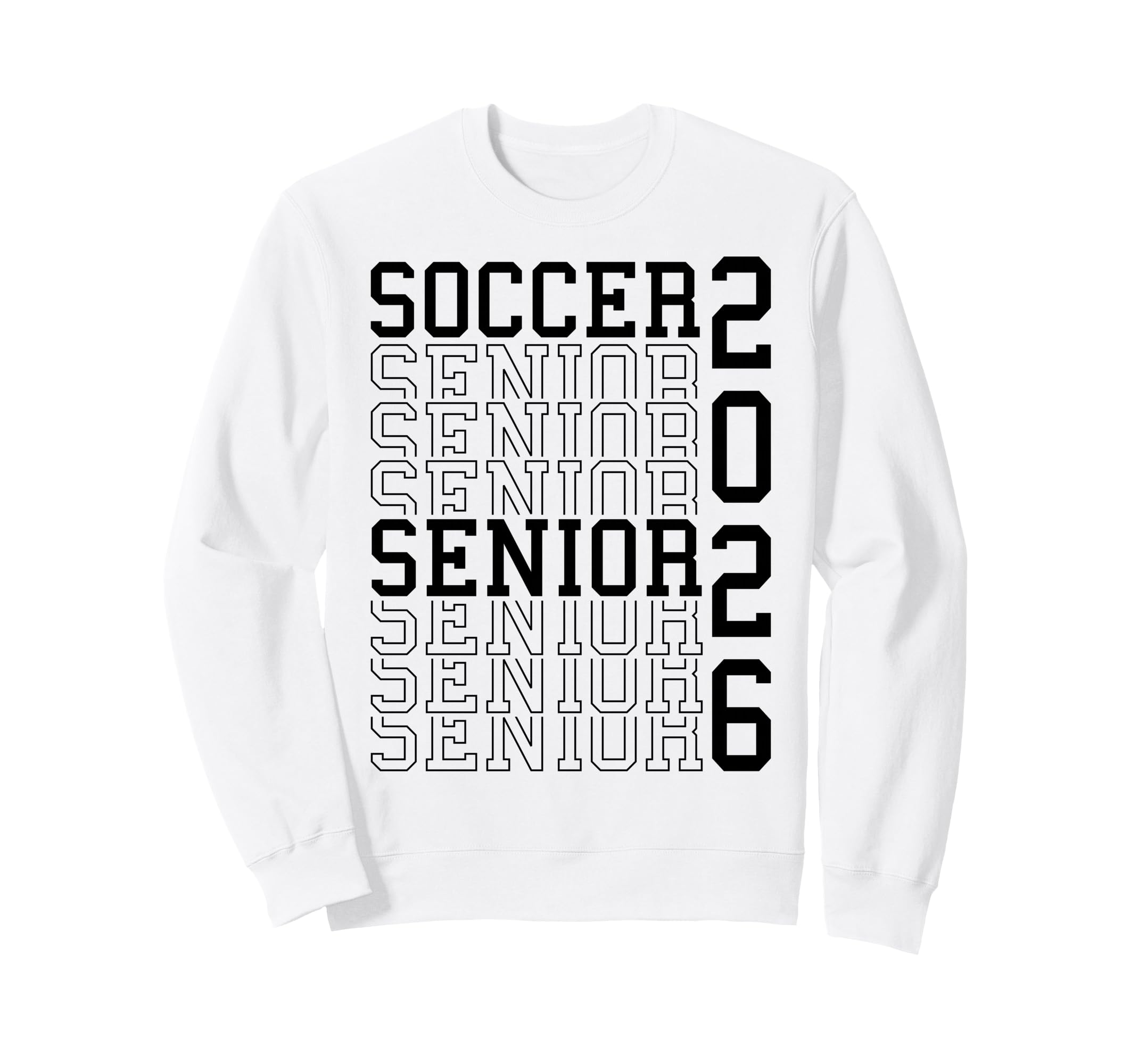 Soccer Senior Night Soccer Senior Sweatshirt - Minimalist Print Unisex - T-Shirt, Sweatshirt, Hoodie