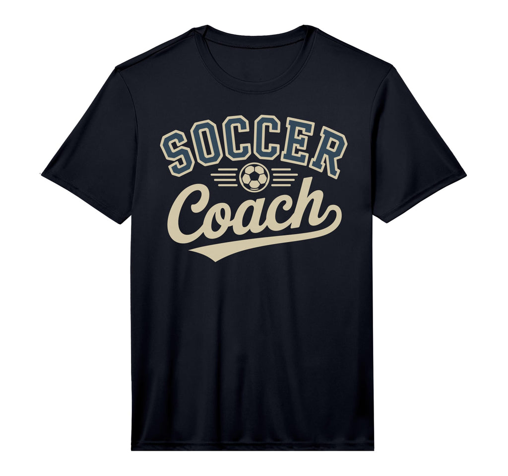 Mens Soccer Coach Performance T-Shirt - Casual Everyday Wear for Adults - T-Shirt, Sweatshirt, Hoodie