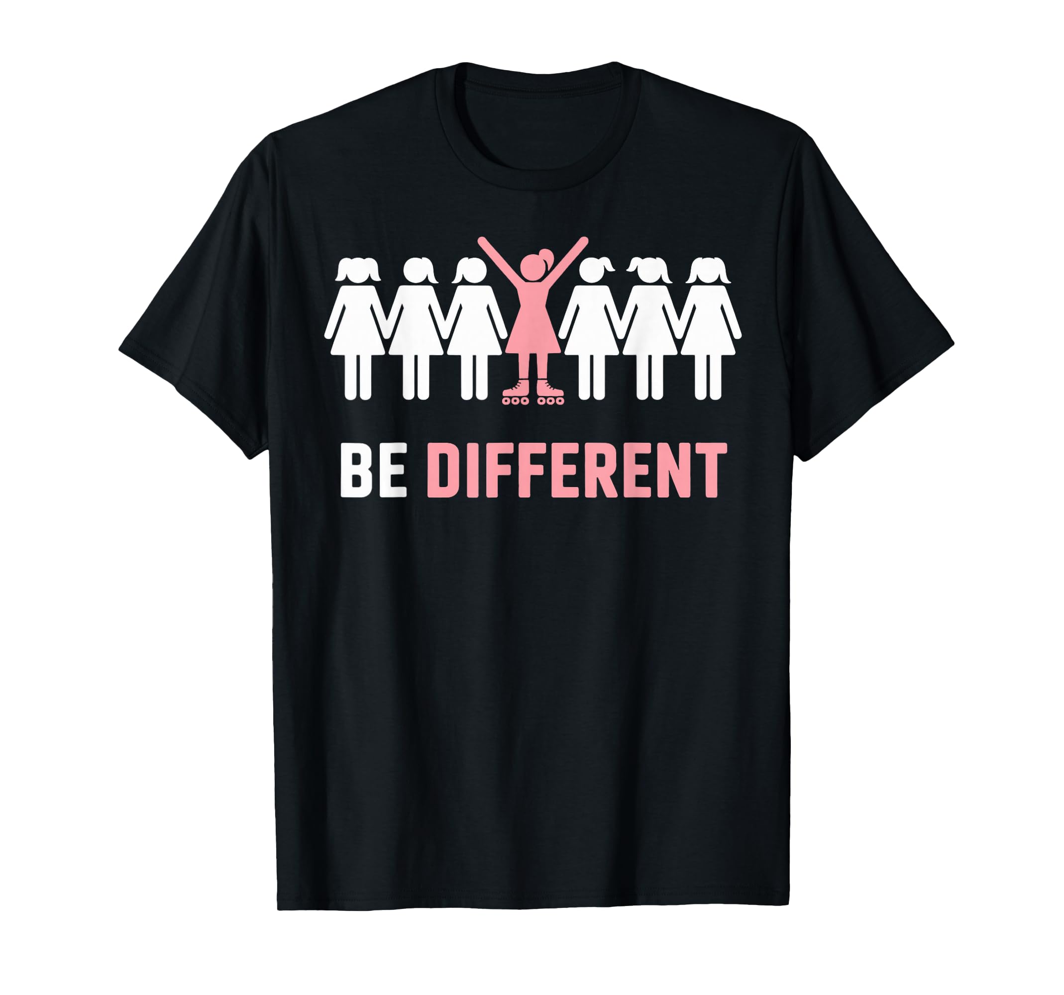 Different Roller Skate Roller T-Shirt - Streetwear Style for Adults - T-Shirt, Sweatshirt, Hoodie