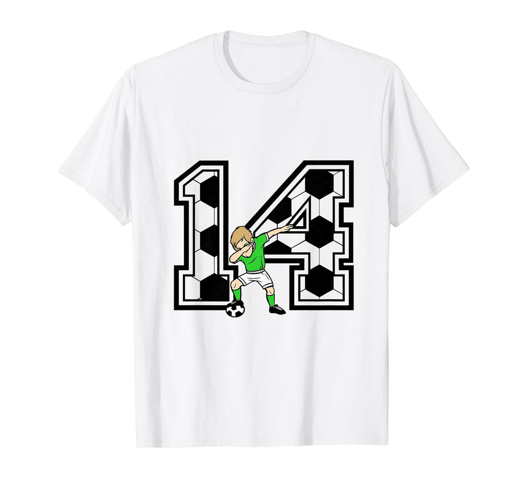 14 Year Old Soccer Player 14Th Birthday T-Shirt - Aesthetic Graphic Unisex - T-Shirt, Sweatshirt, Hoodie