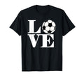 Love Soccer Soccer Ball Soccer Players T-Shirt - Trendy Graphic Unisex - T-Shirt, Sweatshirt, Hoodie