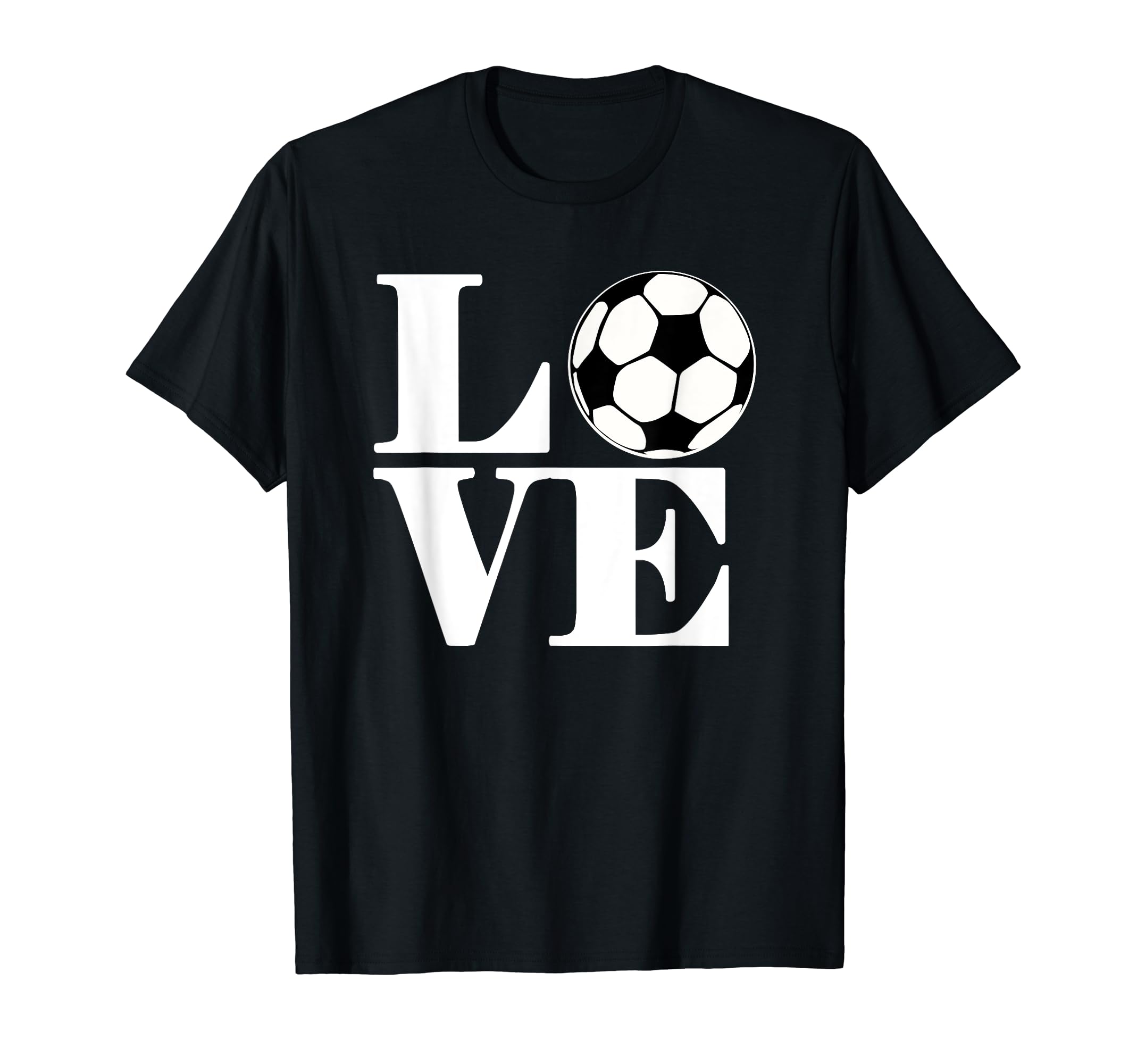 Love Soccer Soccer Ball Soccer Players T-Shirt - Trendy Graphic for Adults - T-Shirt, Sweatshirt, Hoodie
