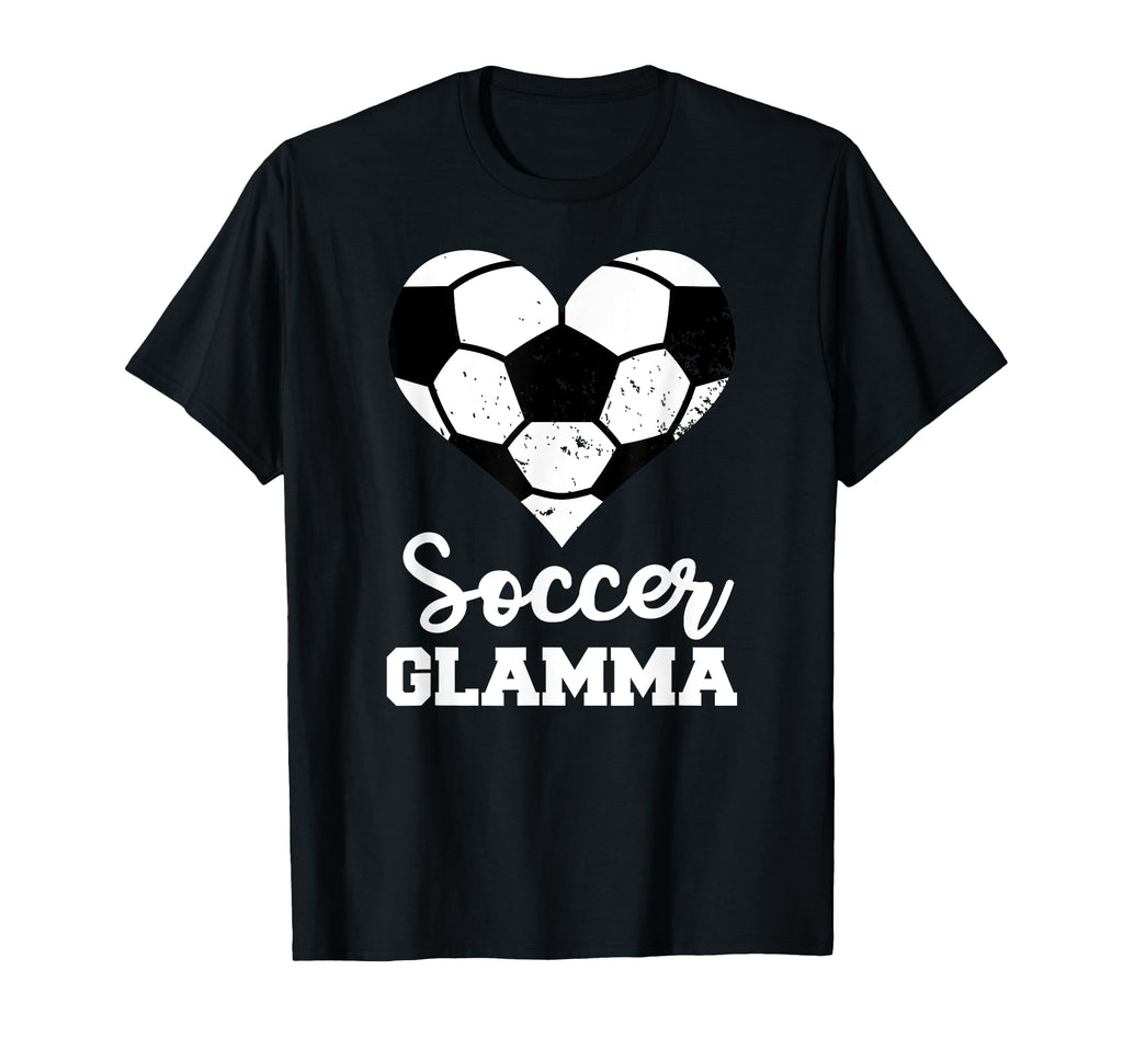 Soccer Glamma Funny Soccer Heart T-Shirt - Aesthetic Graphic Men Women - T-Shirt, Sweatshirt, Hoodie