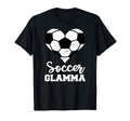 Soccer Glamma Funny Soccer Heart T-Shirt - Aesthetic Graphic Men Women - T-Shirt, Sweatshirt, Hoodie