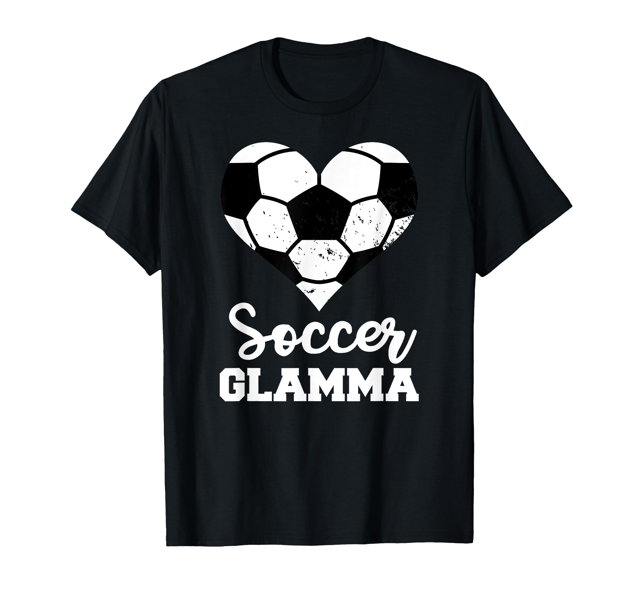 Soccer Glamma Funny Soccer Heart T-Shirt - Aesthetic Graphic Men Women - T-Shirt, Sweatshirt, Hoodie
