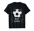 Best Soccer Coach Soccer Ball T-Shirt - Casual Everyday Wear Men Women - T-Shirt, Sweatshirt, Hoodie