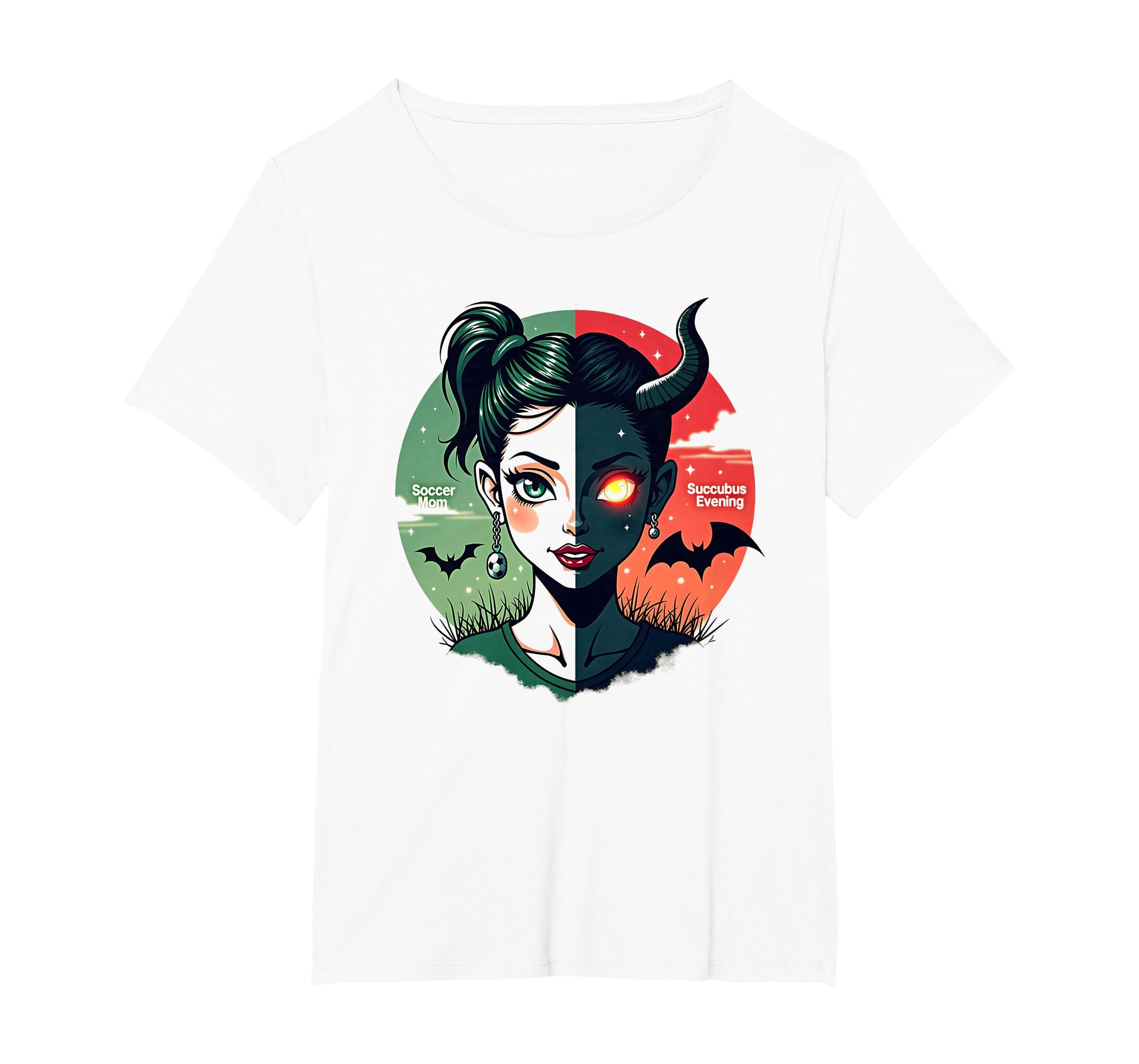 Halloween Combination Soccer Mom T-Shirt - Graphic Print Men Women - T-Shirt, Sweatshirt, Hoodie