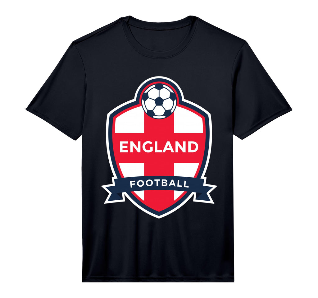 England Flag Football Soccer English Fan T-Shirt - Graphic Print Men Women - T-Shirt, Sweatshirt, Hoodie