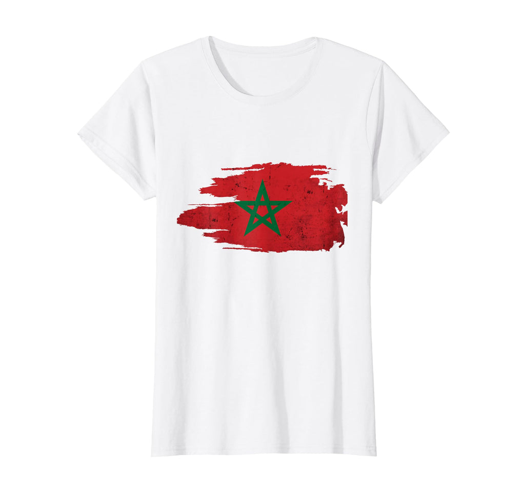 Morocco Moroccan Flag Soccer Football Lover T-Shirt - Graphic Print Unisex - T-Shirt, Sweatshirt, Hoodie