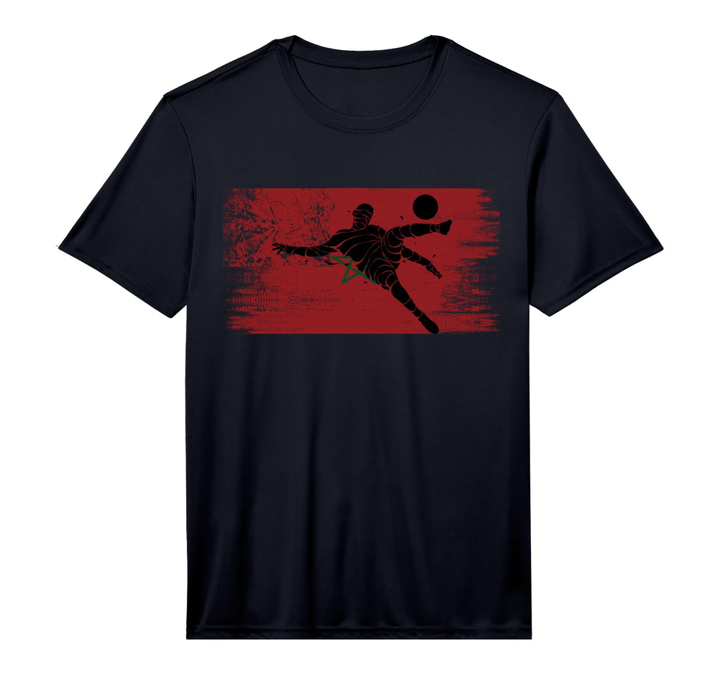 Morocco Soccer Moroccan Football T-Shirt - Trendy Graphic Men Women - T-Shirt, Sweatshirt, Hoodie