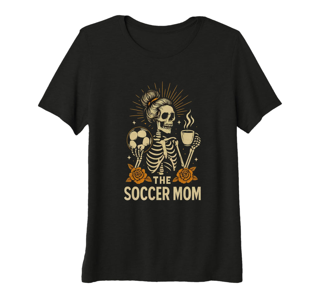 Womens Halloween Soccer Mom Soccer Mom T-Shirt - Unique Graphic Men Women - T-Shirt, Sweatshirt, Hoodie