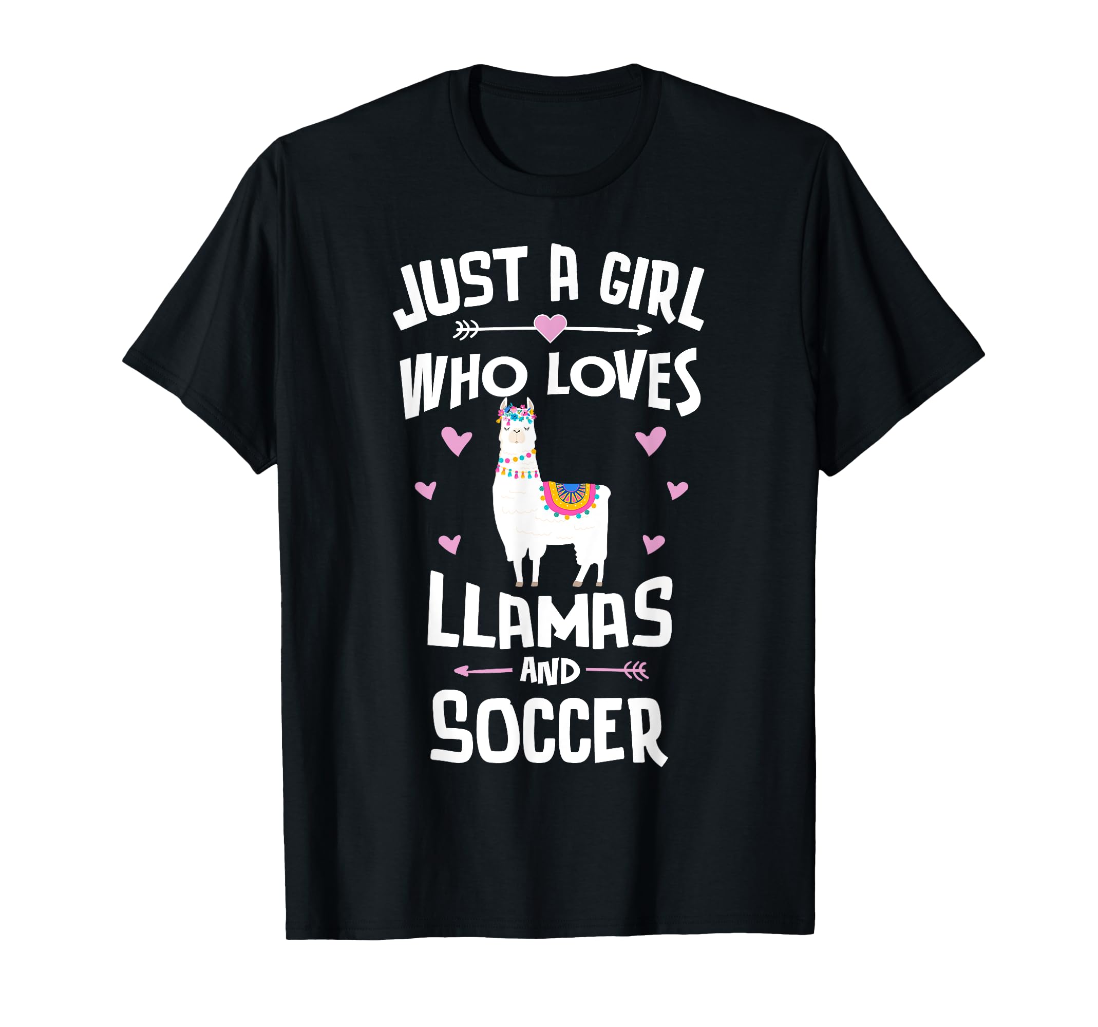 Just Who Loves Llamas And Soccer Gift T-Shirt - Streetwear Style Unisex - T-Shirt, Sweatshirt, Hoodie