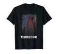 Moorish American Morocco Flag T-Shirt - Streetwear Style Men Women - T-Shirt, Sweatshirt, Hoodie