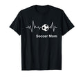 Soccer Mammas Soccer Mom Heartbeat T-Shirt - Custom Art Print Men Women - T-Shirt, Sweatshirt, Hoodie