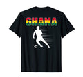 Ghana Soccer Lovers Jersey Ghanian Flag T-Shirt - Graphic Print Unisex - T-Shirt, Sweatshirt, Hoodie