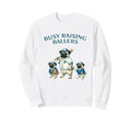 Busy Raising Baller Baseball Sweatshirt - Custom Art Print for Adults - T-Shirt, Sweatshirt, Hoodie