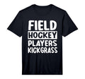 Mens Field Hockey Player Kickgrass T-Shirt - Custom Art Print Men Women - T-Shirt, Sweatshirt, Hoodie