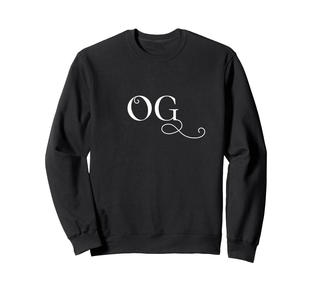 Og Original Gangster Classy Old Sweatshirt - Minimalist Print Unisex - T-Shirt, Sweatshirt, Hoodie
