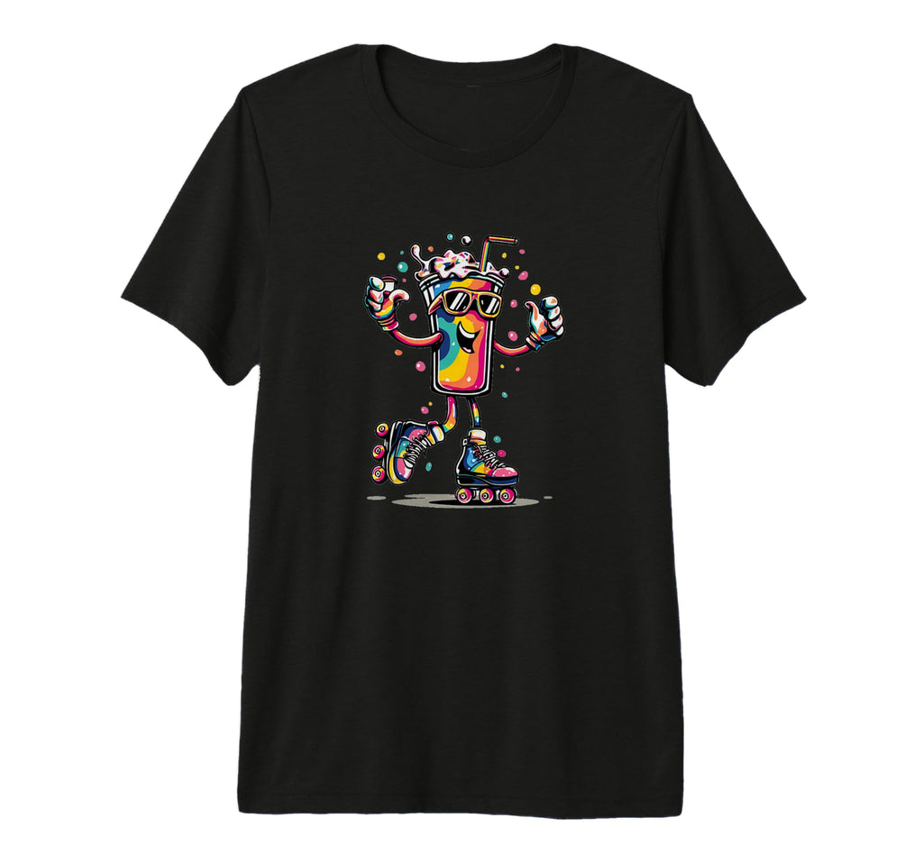 Nice Disco Costume Roller Skates T-Shirt - Unique Graphic for Adults - T-Shirt, Sweatshirt, Hoodie