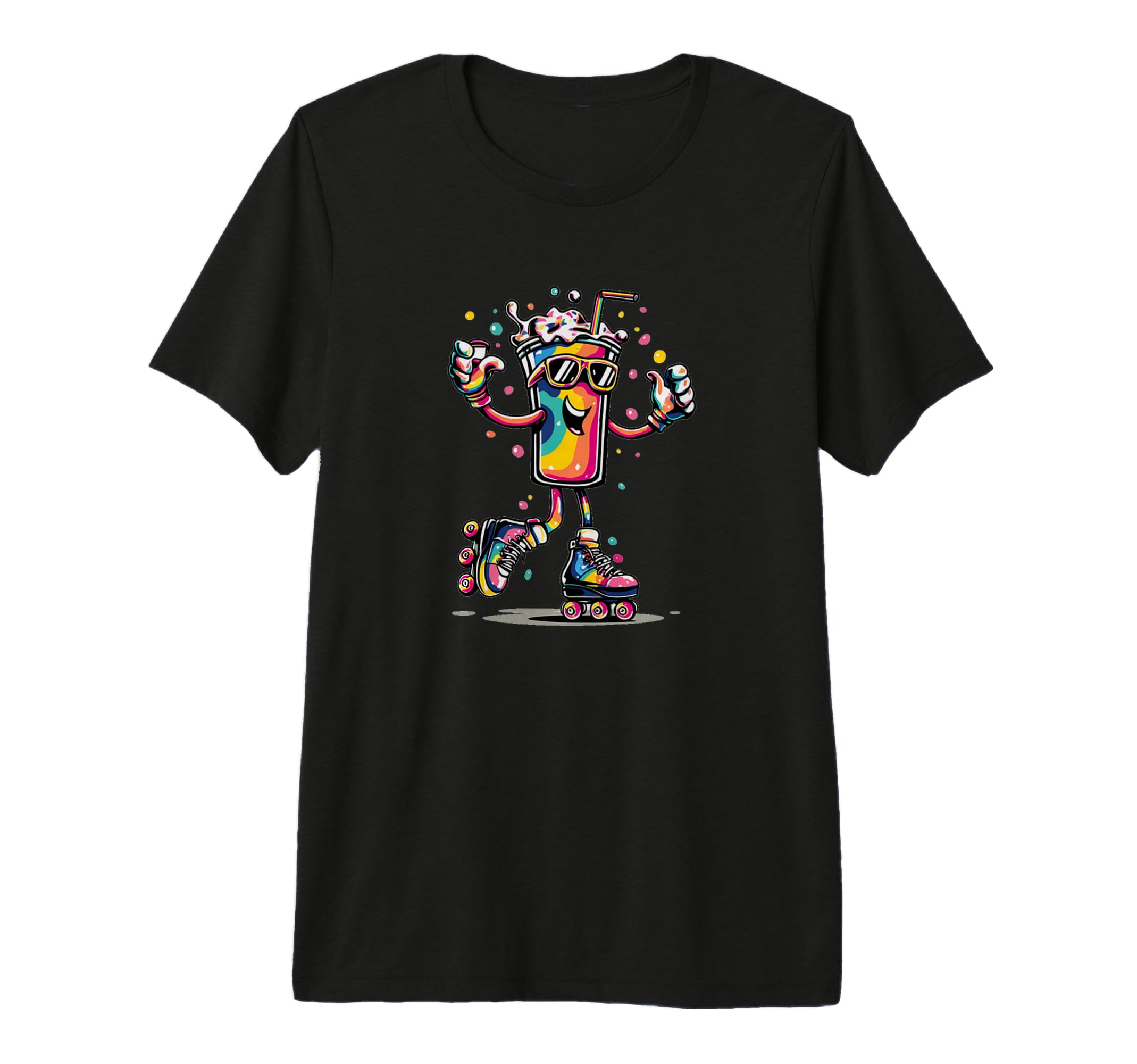 Nice Disco Costume Roller Skates T-Shirt - Unique Graphic for Adults - T-Shirt, Sweatshirt, Hoodie