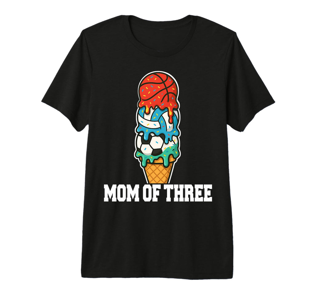 Basketball Soccer Volleyball Mom Ice T-Shirt - Streetwear Style Unisex - T-Shirt, Sweatshirt, Hoodie