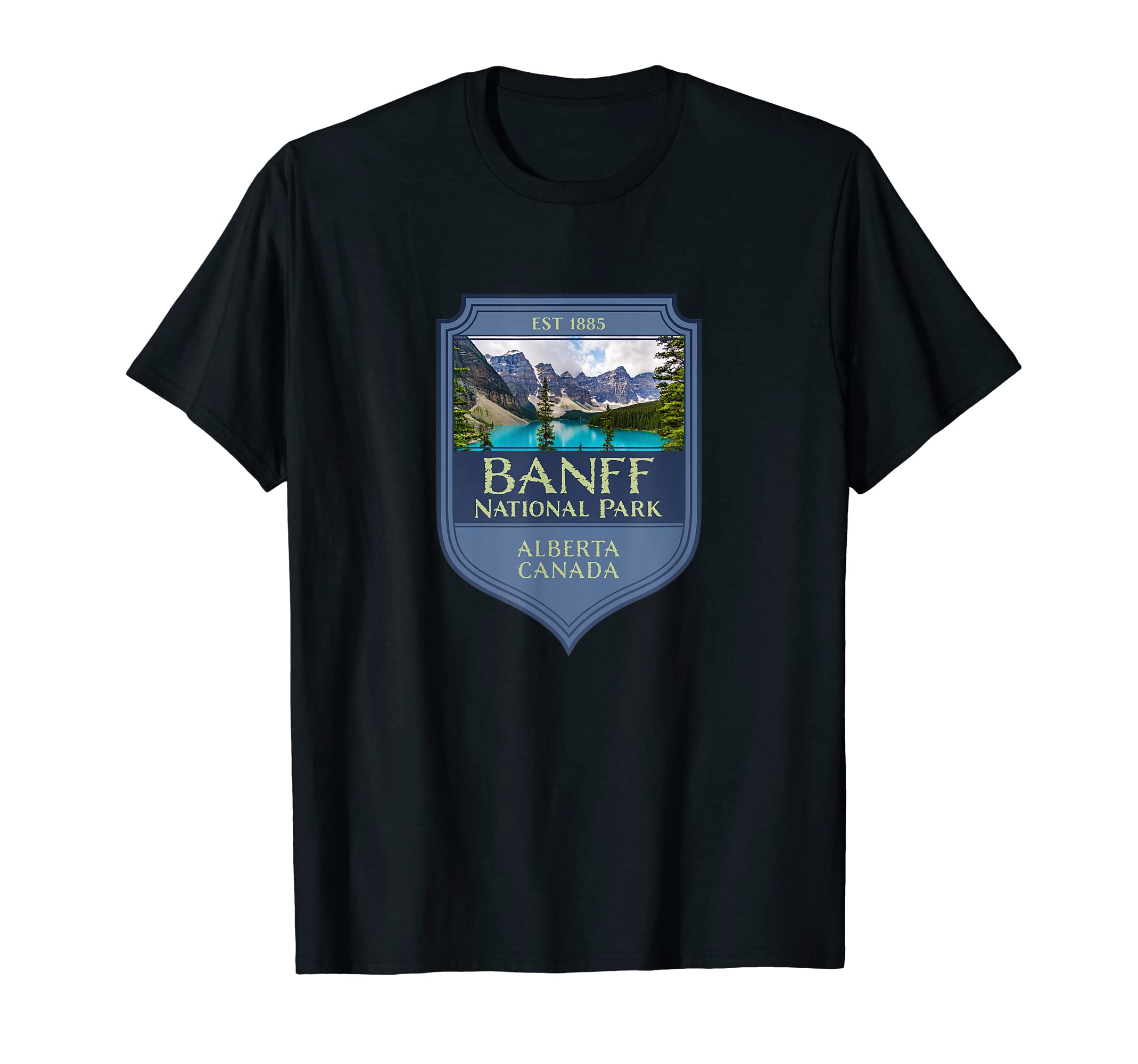 Banff National Park Picture Souvenir T-Shirt - Casual Everyday Wear Unisex - T-Shirt, Sweatshirt, Hoodie
