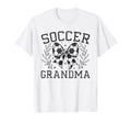 Coquette Bow Soccer Grandma Game Day T-Shirt - Minimalist Print for Adults - T-Shirt, Sweatshirt, Hoodie