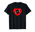 I Love Football I Heart Football T-Shirt - Casual Everyday Wear Unisex - T-Shirt, Sweatshirt, Hoodie