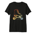 Roller Skates Sketch Tri Blend T-Shirt - Fun Novelty Design Men Women - T-Shirt, Sweatshirt, Hoodie