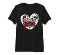 Soccer Sister Heart Sister Soccer T-Shirt - Casual Everyday Wear Men Women - T-Shirt, Sweatshirt, Hoodie
