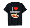 I Love Currywurst Funny Currywurst T-Shirt - Trendy Graphic for Adults - T-Shirt, Sweatshirt, Hoodie