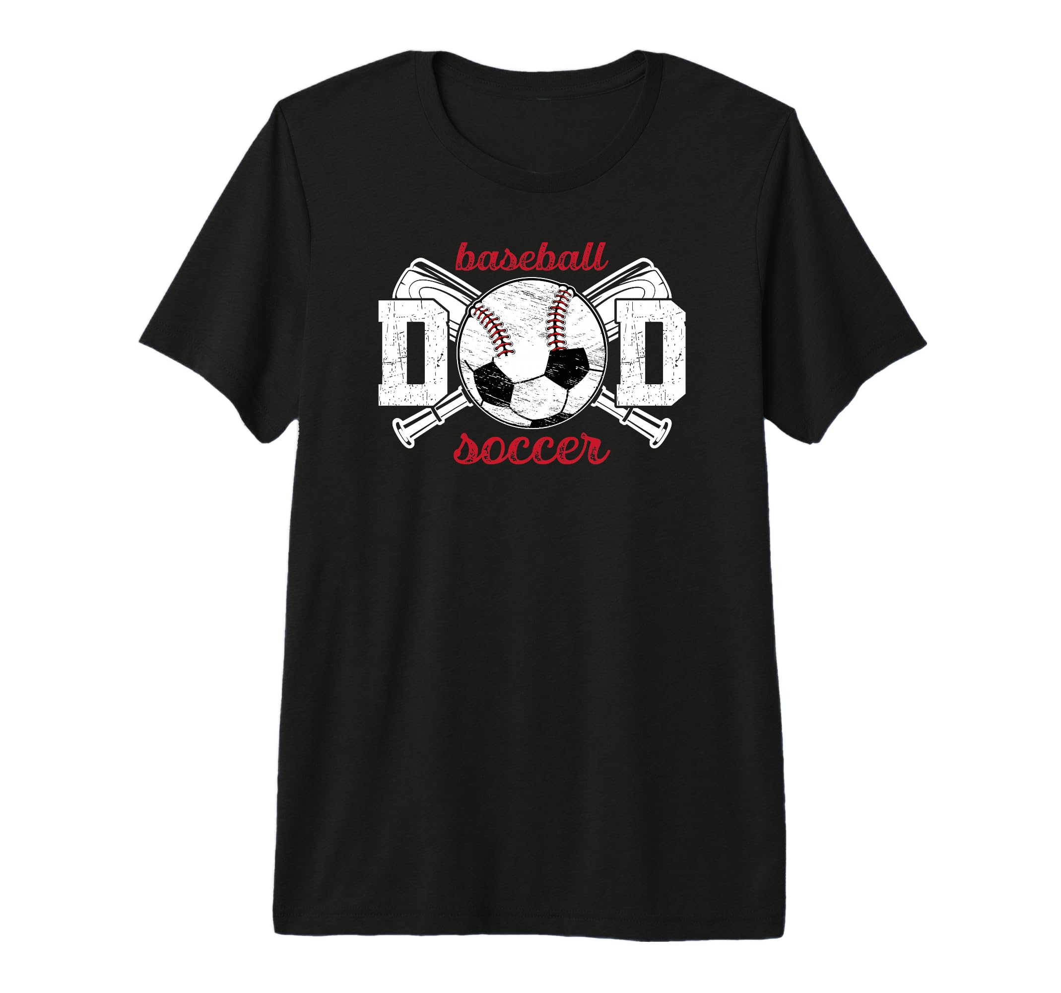 Mens Baseball Soccer Dad Soccer Baseball T-Shirt - Novelty Apparel Unisex - T-Shirt, Sweatshirt, Hoodie
