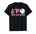 Soccer Tees Tie Dye Peace Love T-Shirt - Casual Everyday Wear Men Women - T-Shirt, Sweatshirt, Hoodie