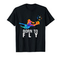 Born To Fly Goalie Soccer Funny T-Shirt - Aesthetic Graphic Unisex - T-Shirt, Sweatshirt, Hoodie