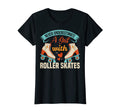 Never Underestimate Roller Skates T-Shirt - Trendy Graphic for Adults - T-Shirt, Sweatshirt, Hoodie