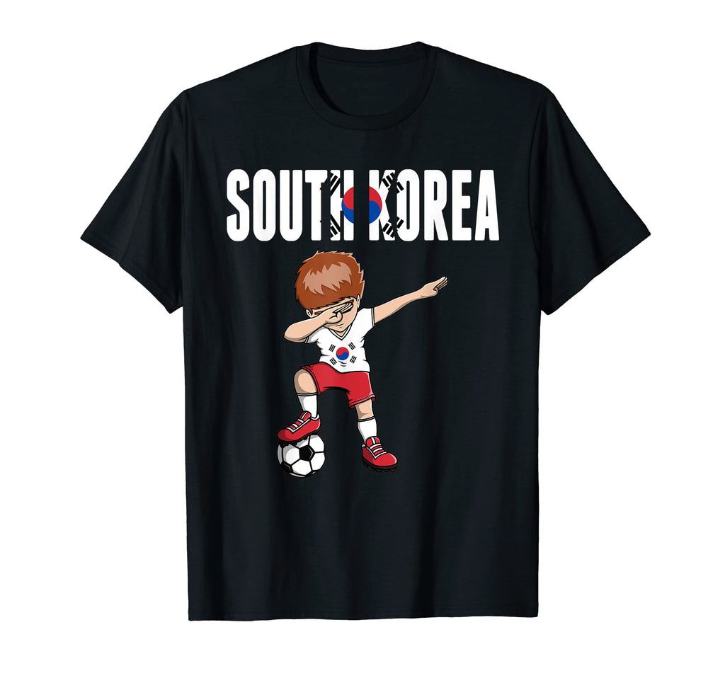 Dabbing Soccer South Korea Soccer T-Shirt - Minimalist Print for Adults - T-Shirt, Sweatshirt, Hoodie