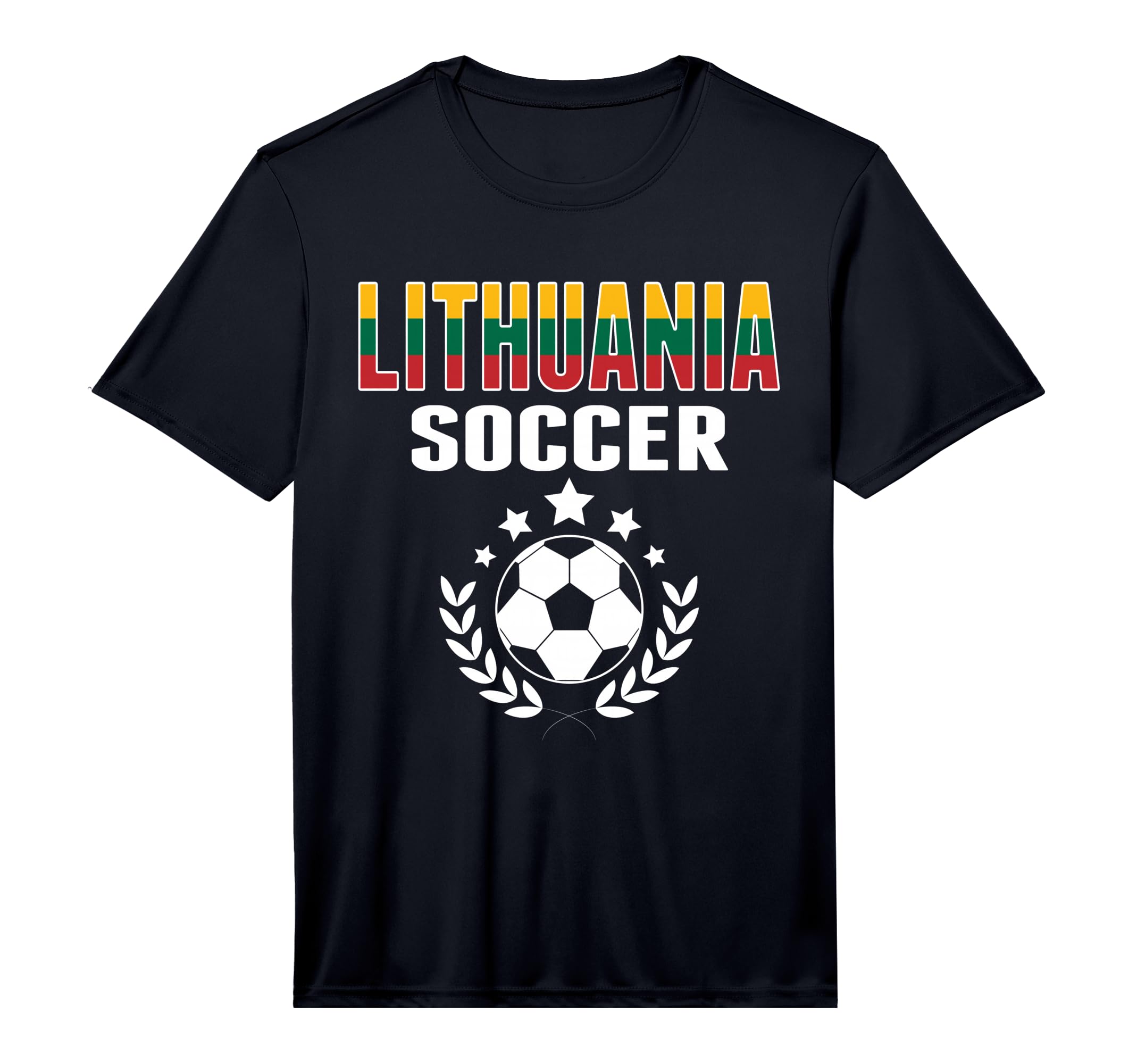 Proud Lithuania Soccer Fans Jersey T-Shirt - Custom Art Print Men Women - T-Shirt, Sweatshirt, Hoodie