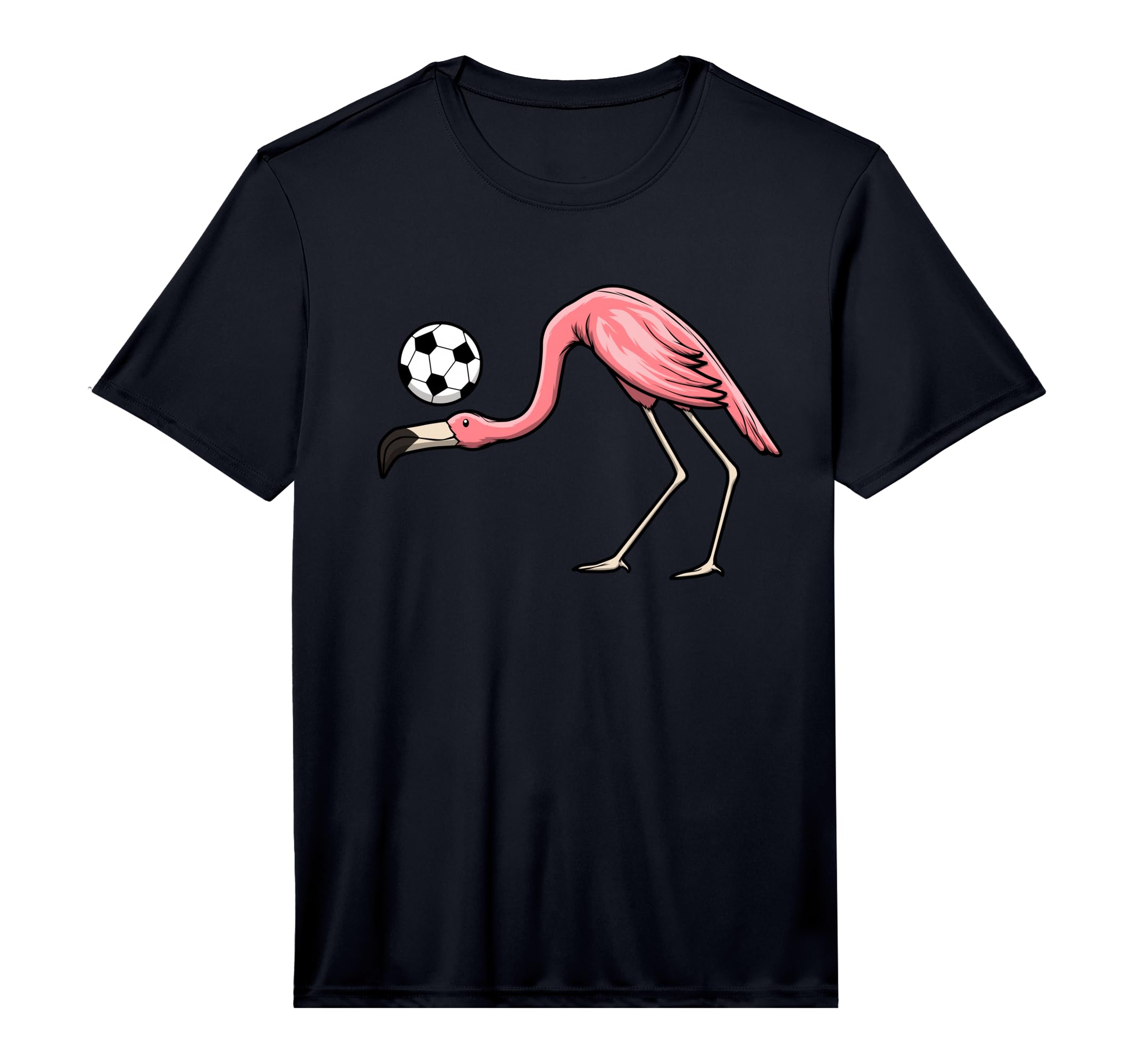 Flamingo Soccer Player Hobby Sports T-Shirt - Streetwear Style for Adults - T-Shirt, Sweatshirt, Hoodie